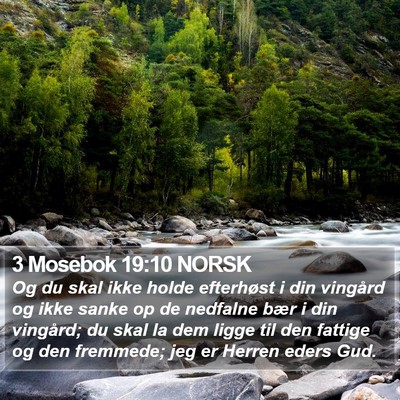 3 Mosebok 19:10 NORSK Bible Verse Image