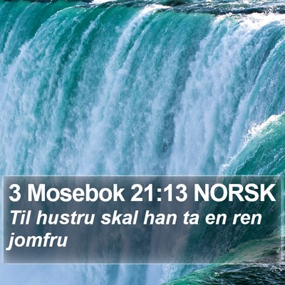 3 Mosebok 21:13 NORSK Bible Verse Image