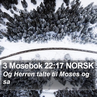 3 Mosebok 22:17 NORSK Bible Verse Image