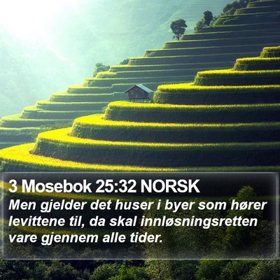 3 Mosebok 25:32 NORSK Bible Verse Image