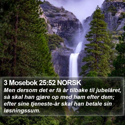 3 Mosebok 25:52 NORSK Bible Verse Image