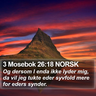 3 Mosebok 26:18 NORSK Bible Verse Image