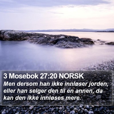 3 Mosebok 27:20 NORSK Bible Verse Image