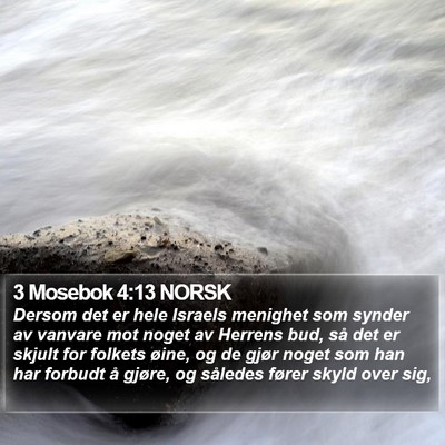 3 Mosebok 4:13 NORSK Bible Verse Image