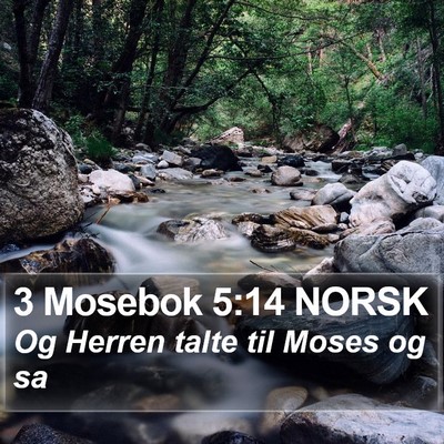 3 Mosebok 5:14 NORSK Bible Verse Image