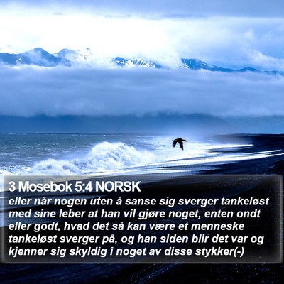 3 Mosebok 5:4 NORSK Bible Verse Image
