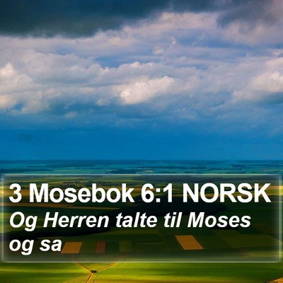 3 Mosebok 6:1 NORSK Bible Verse Image