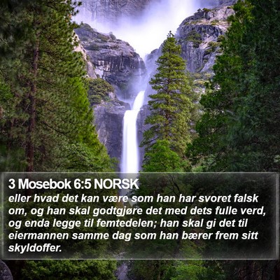3 Mosebok 6:5 NORSK Bible Verse Image