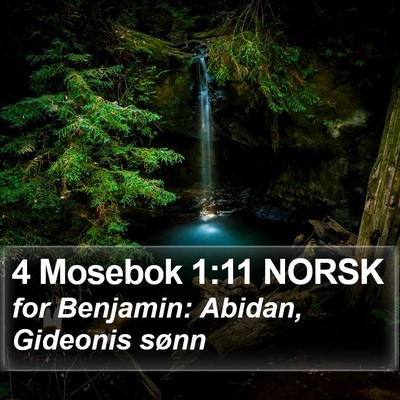 4 Mosebok 1:11 NORSK Bible Verse Image