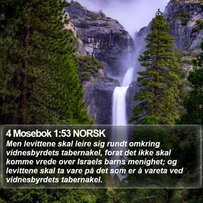 4 Mosebok 1:53 NORSK Bible Verse Image