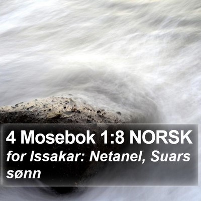 4 Mosebok 1:8 NORSK Bible Verse Image