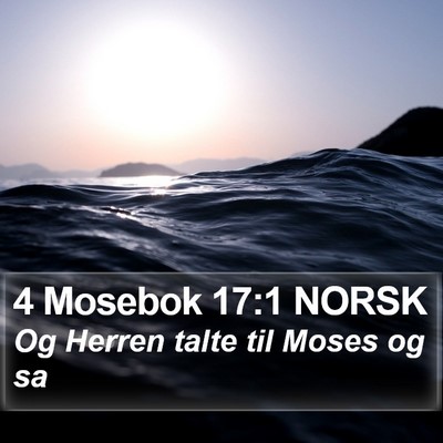 4 Mosebok 17:1 NORSK Bible Verse Image