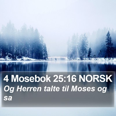 4 Mosebok 25:16 NORSK Bible Verse Image