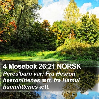 4 Mosebok 26:21 NORSK Bible Verse Image