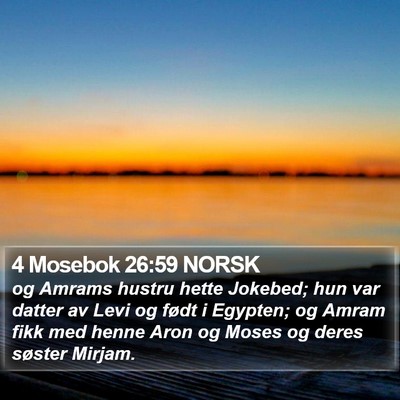 4 Mosebok 26:59 NORSK Bible Verse Image