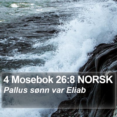 4 Mosebok 26:8 NORSK Bible Verse Image