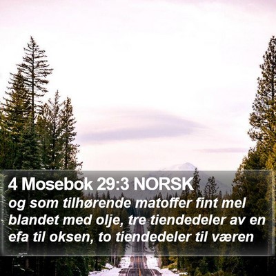 4 Mosebok 29:3 NORSK Bible Verse Image