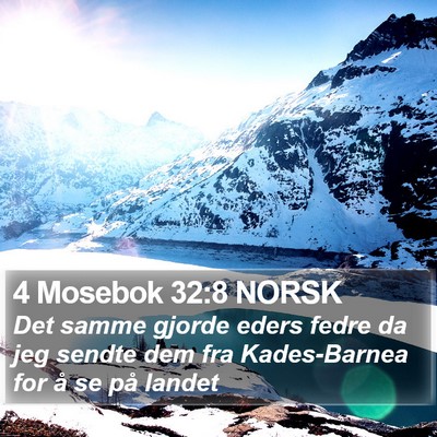 4 Mosebok 32:8 NORSK Bible Verse Image