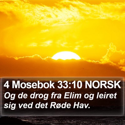 4 Mosebok 33:10 NORSK Bible Verse Image