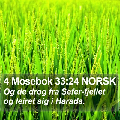 4 Mosebok 33:24 NORSK Bible Verse Image