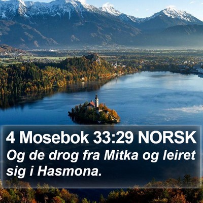 4 Mosebok 33:29 NORSK Bible Verse Image