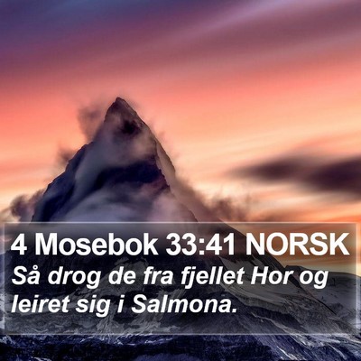 4 Mosebok 33:41 NORSK Bible Verse Image