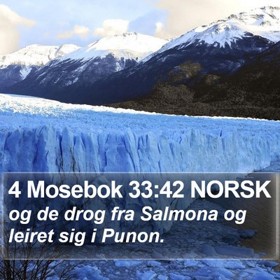 4 Mosebok 33:42 NORSK Bible Verse Image