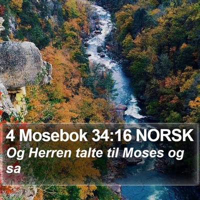 4 Mosebok 34:16 NORSK Bible Verse Image