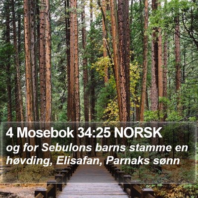 4 Mosebok 34:25 NORSK Bible Verse Image