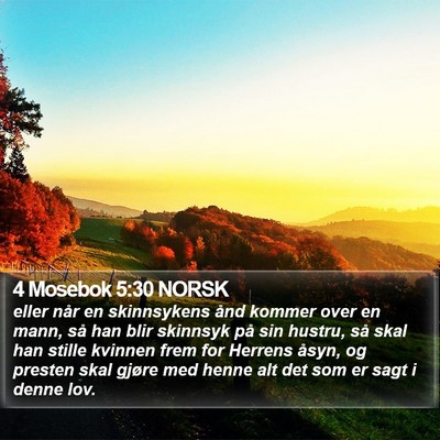 4 Mosebok 5:30 NORSK Bible Verse Image