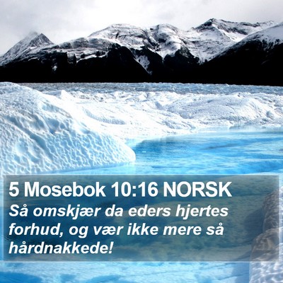 5 Mosebok 10:16 NORSK Bible Verse Image