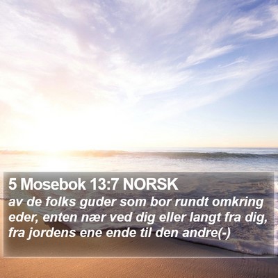 5 Mosebok 13:7 NORSK Bible Verse Image
