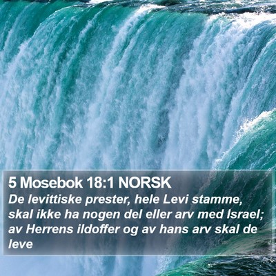 5 Mosebok 18:1 NORSK Bible Verse Image