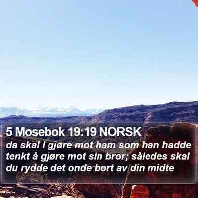 5 Mosebok 19:19 NORSK Bible Verse Image