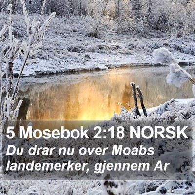 5 Mosebok 2:18 NORSK Bible Verse Image