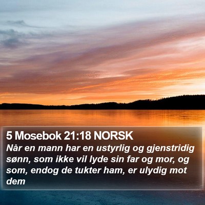 5 Mosebok 21:18 NORSK Bible Verse Image