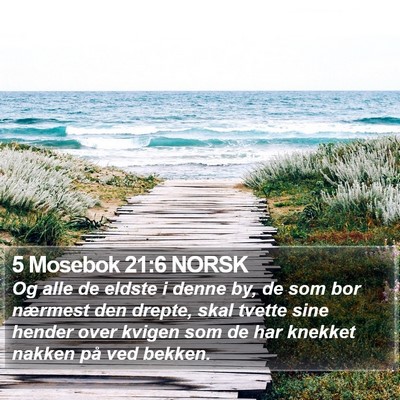 5 Mosebok 21:6 NORSK Bible Verse Image