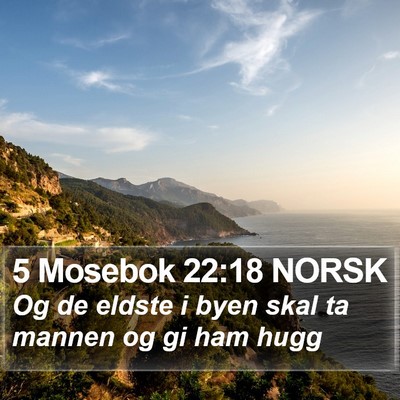 5 Mosebok 22:18 NORSK Bible Verse Image