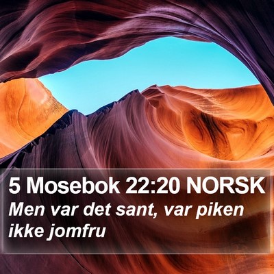 5 Mosebok 22:20 NORSK Bible Verse Image
