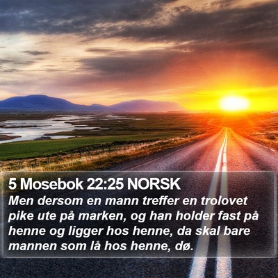 5 Mosebok 22:25 NORSK Bible Verse Image