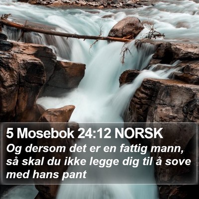 5 Mosebok 24:12 NORSK Bible Verse Image