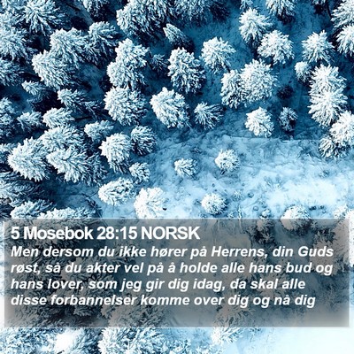 5 Mosebok 28:15 NORSK Bible Verse Image