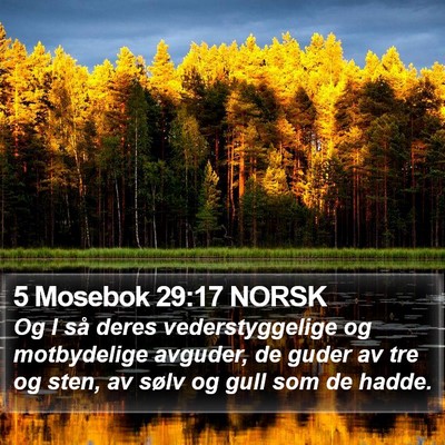 5 Mosebok 29:17 NORSK Bible Verse Image
