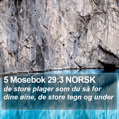 5 Mosebok 29:3 NORSK Bible Verse Image
