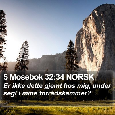 5 Mosebok 32:34 NORSK Bible Verse Image