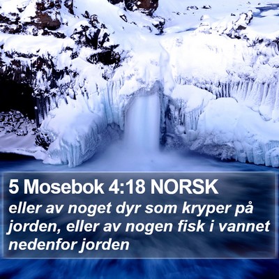 5 Mosebok 4:18 NORSK Bible Verse Image