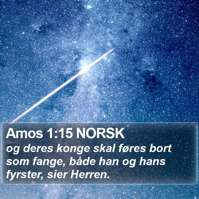 Amos 1:15 NORSK Bible Verse Image