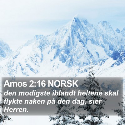 Amos 2:16 NORSK Bible Verse Image
