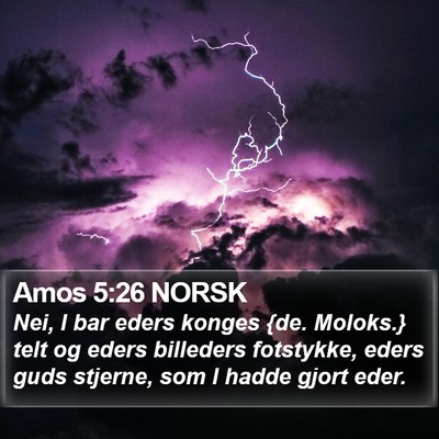Amos 5:26 NORSK Bible Verse Image
