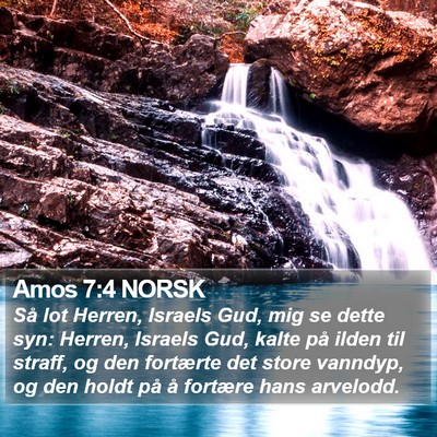 Amos 7:4 NORSK Bible Verse Image